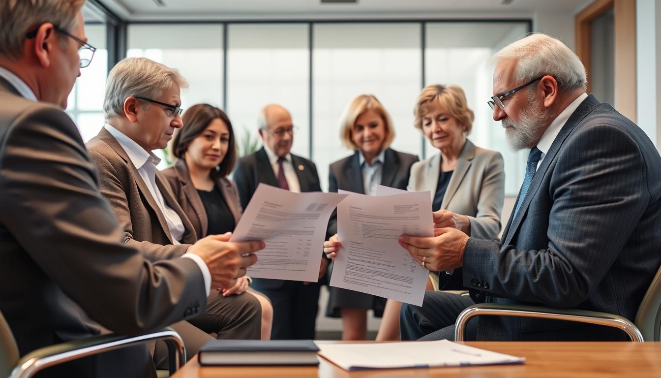Senior legal support team